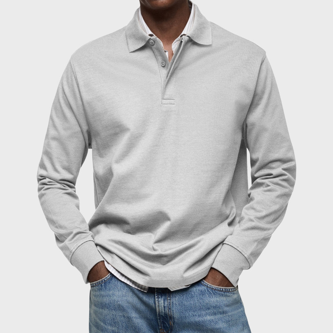 Eduardo - Luksuslik Pika Varrukaga Polo