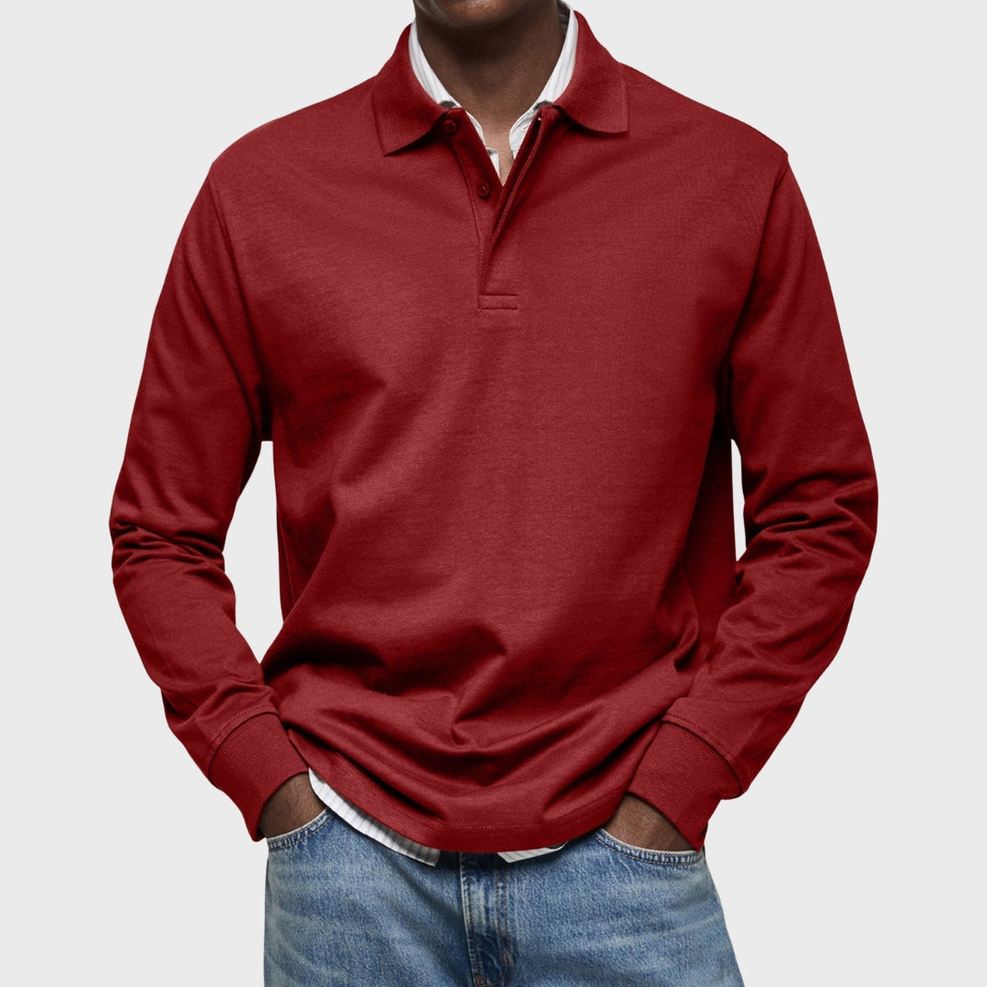Eduardo - Luksuslik Pika Varrukaga Polo