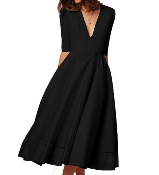 Laura - Naiste Midi Kleid