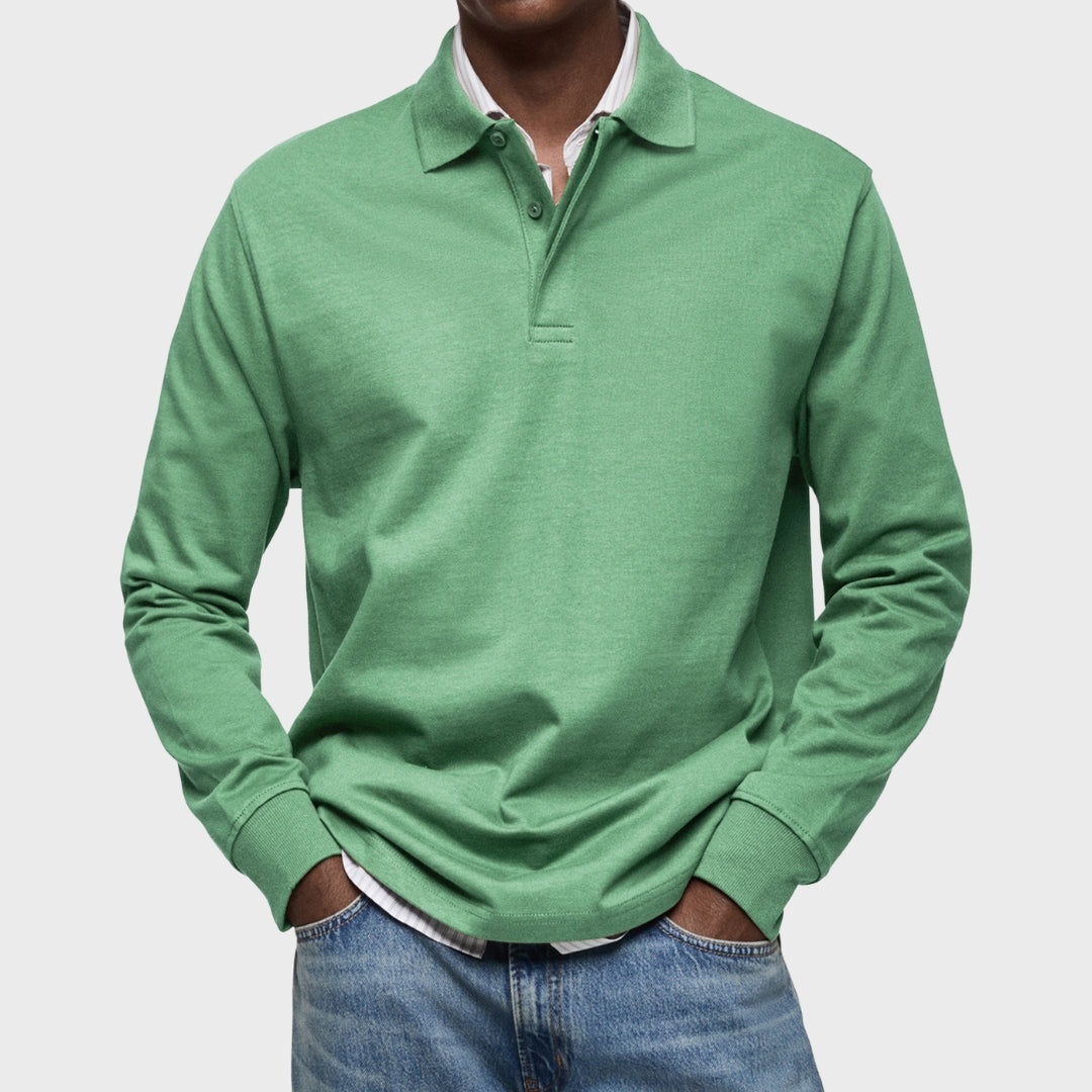 Eduardo - Luksuslik Pika Varrukaga Polo