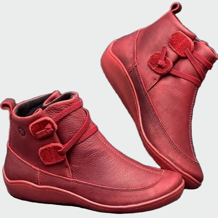 Premium nahast ortopeedilised saapad