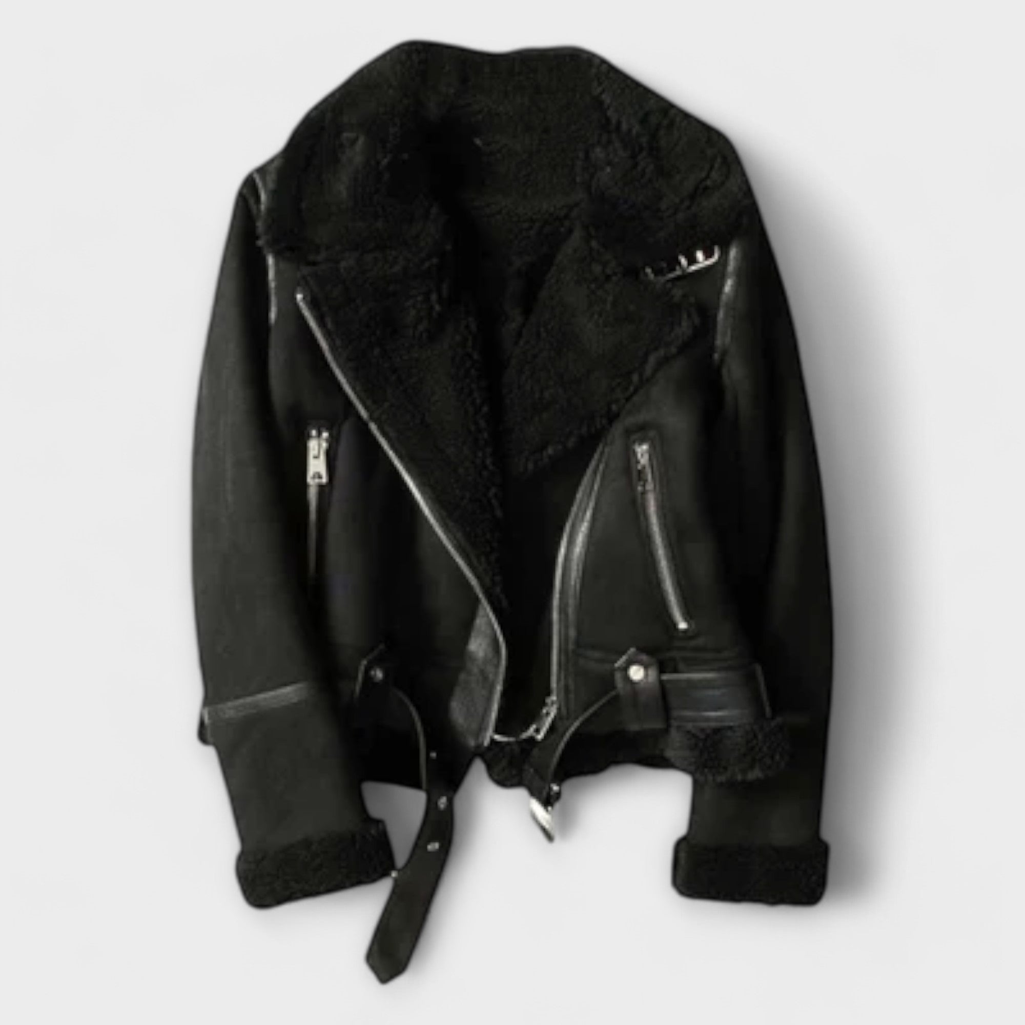 Catarina - Suede Pilootjakk