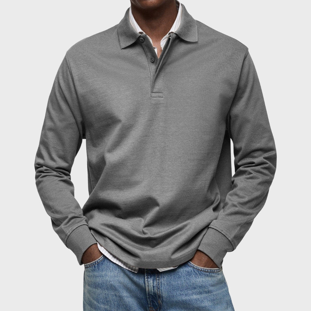 Eduardo - Luksuslik Pika Varrukaga Polo