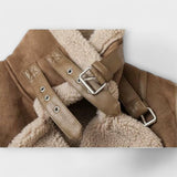 Catarina - Suede Pilootjakk