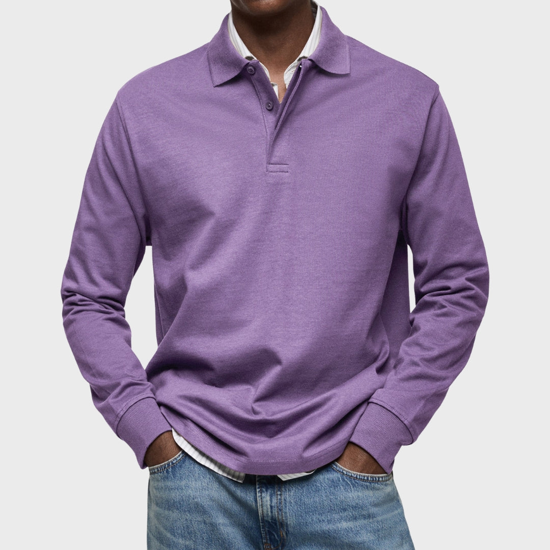 Eduardo - Luksuslik Pika Varrukaga Polo