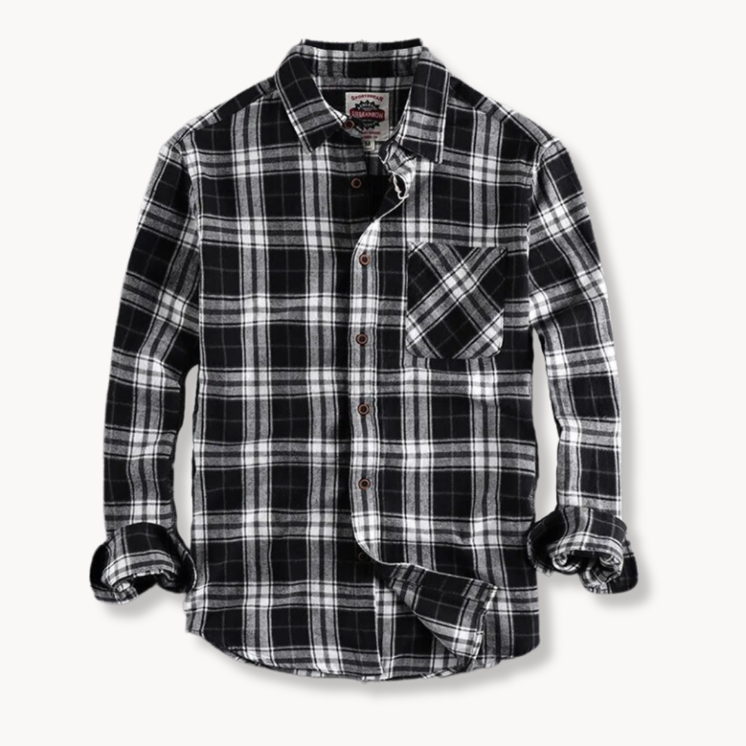 Flanellshirt - Pehme Segumaterjal