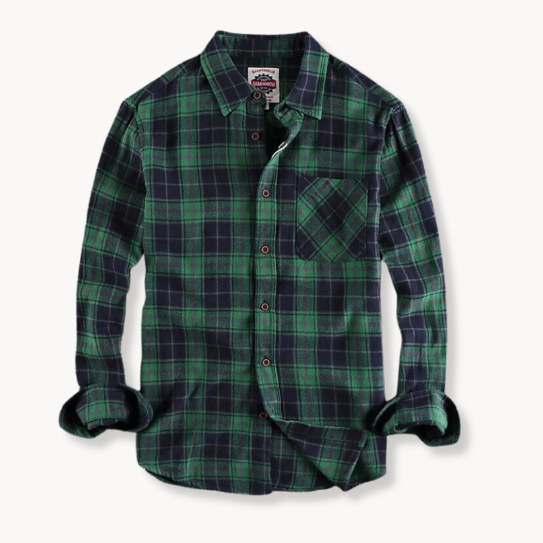 Flanellshirt - Pehme Segumaterjal