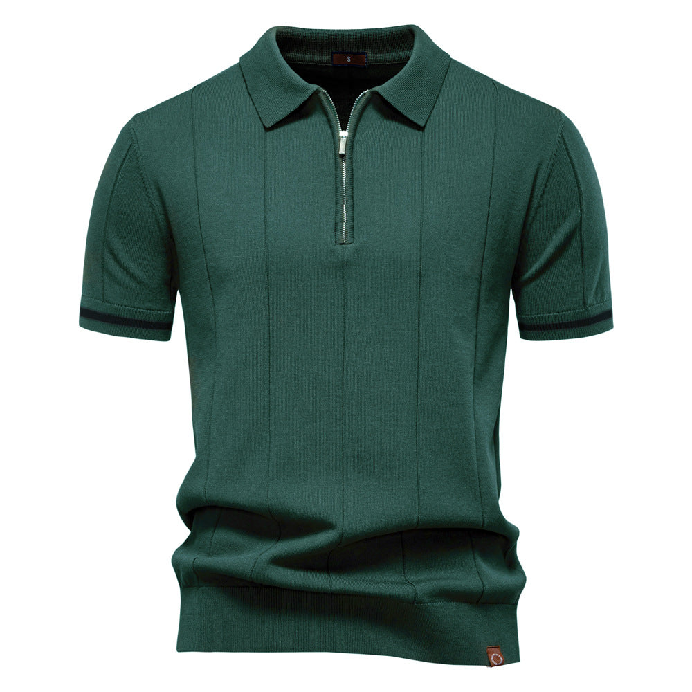 Polo Pool Zipper - Vertikaalne Tekstuur