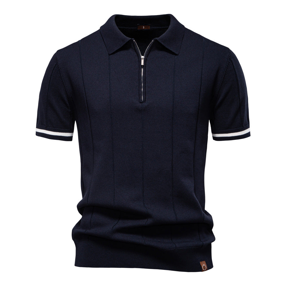 Polo Pool Zipper - Vertikaalne Tekstuur