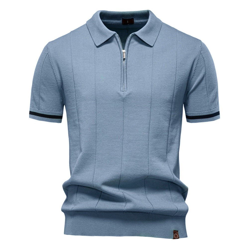 Polo Pool Zipper - Vertikaalne Tekstuur