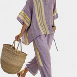 Lorena - Boho Linas ja Bambu Komplekt