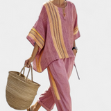 Lorena - Boho Linas ja Bambu Komplekt