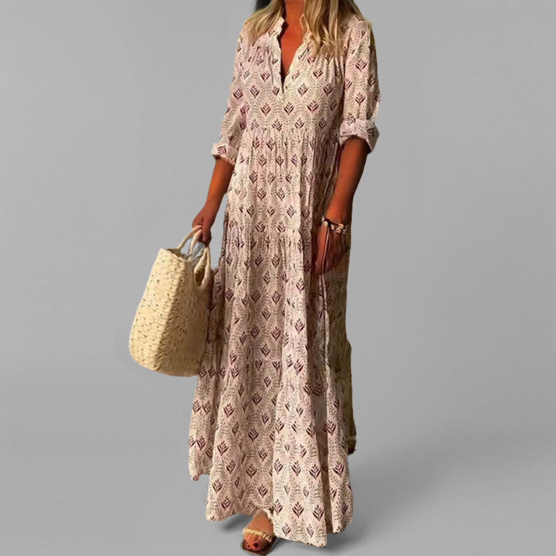 Eduarda - Pikk Vintage Kleid
