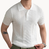 Polo - Tekstuuritud Jacquard Segu
