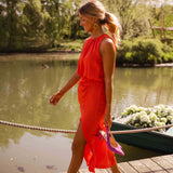 Line - Elegantne Midi Kleit