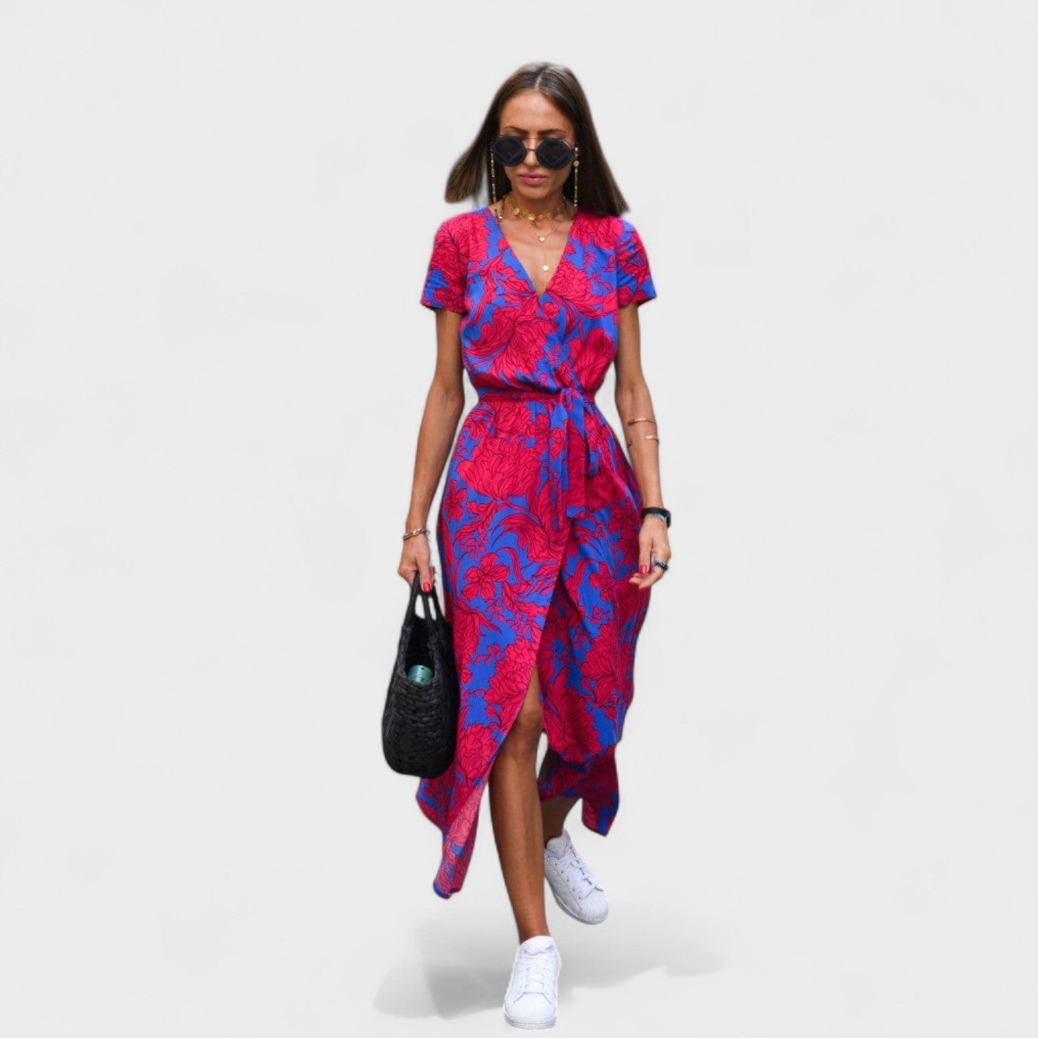 Roosa Liilia - Boho Chic Kleid