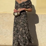 Luana - Elegantne V-kaelusega kleit