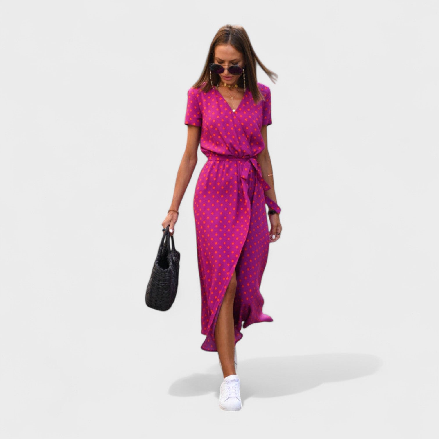 Roosa Liilia - Boho Chic Kleid