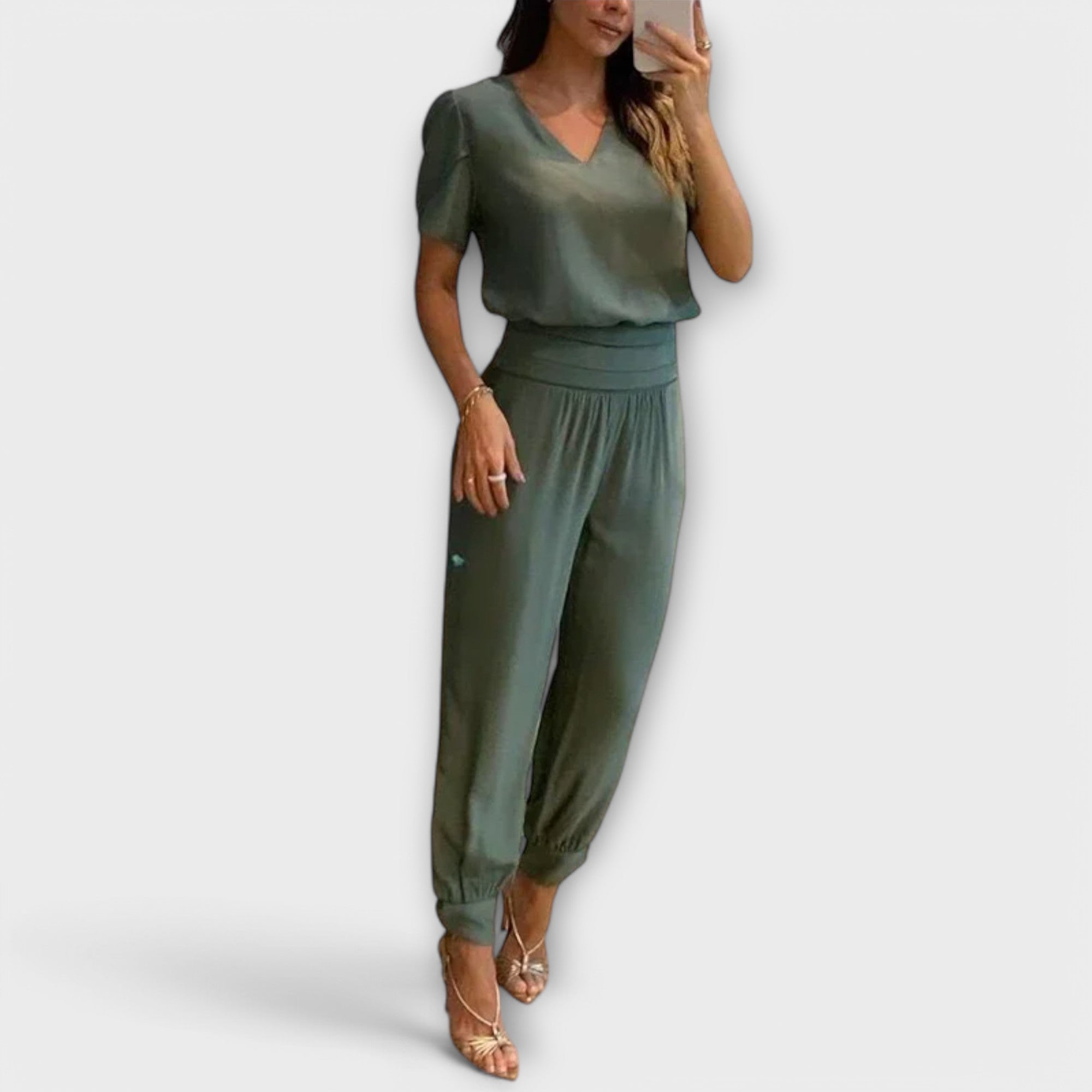 Irmelinda - Elegantne komplekt särk ja püksid