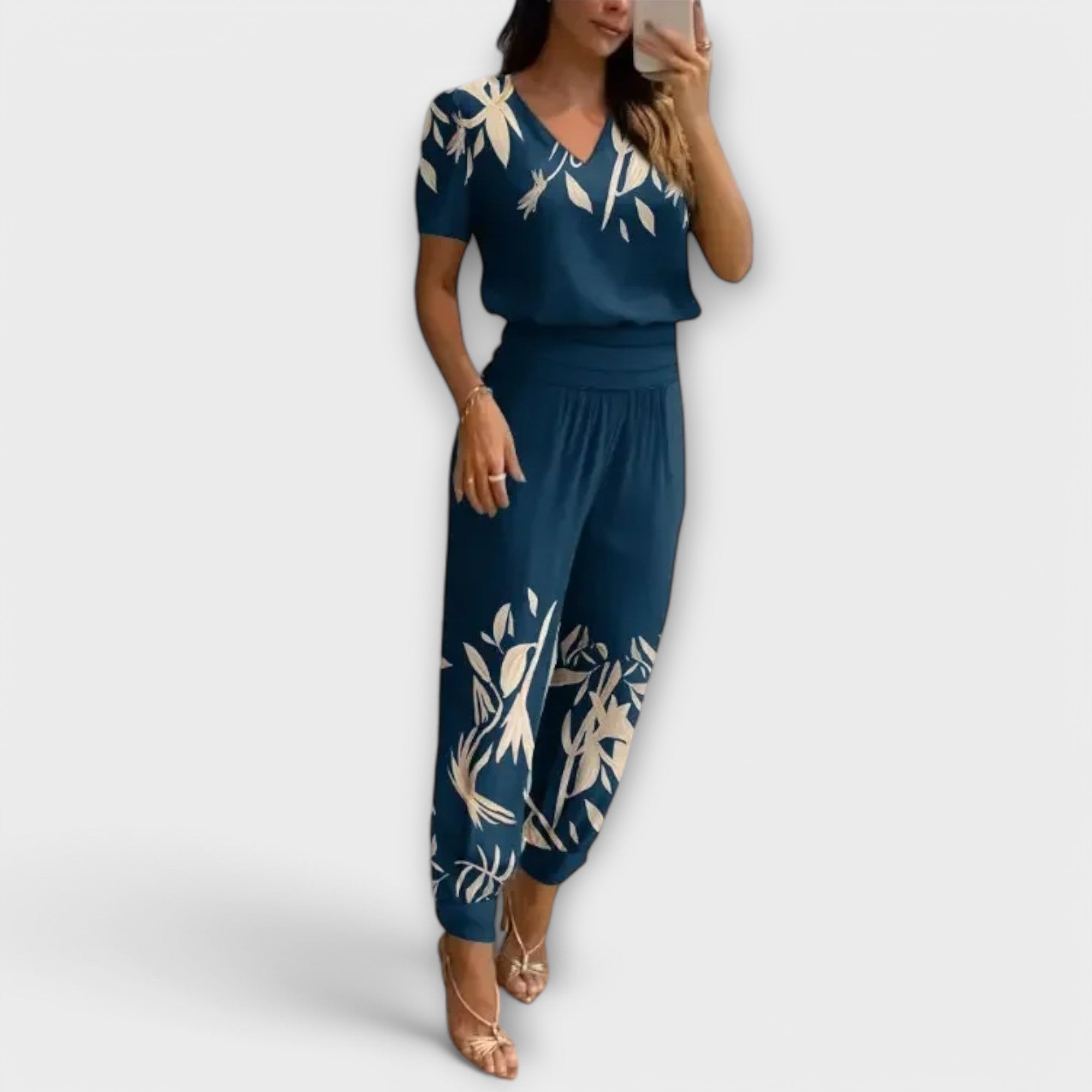 Irmelinda - Elegantne komplekt särk ja püksid