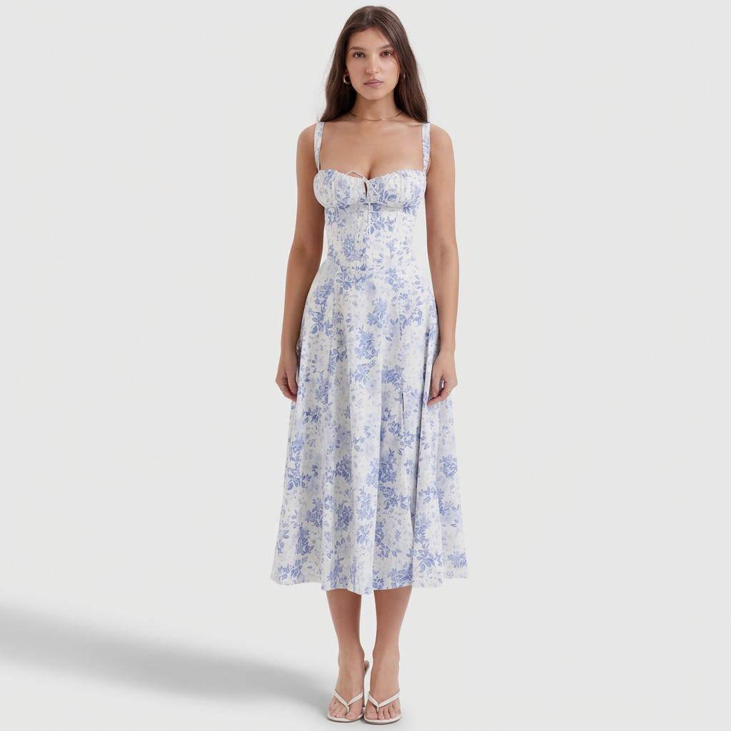 Luana - Elegantne Maxi Kleid