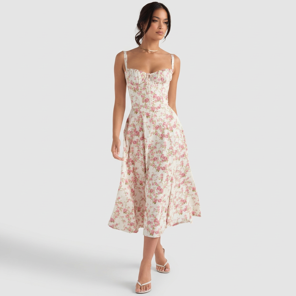 Luana - Elegantne Maxi Kleid