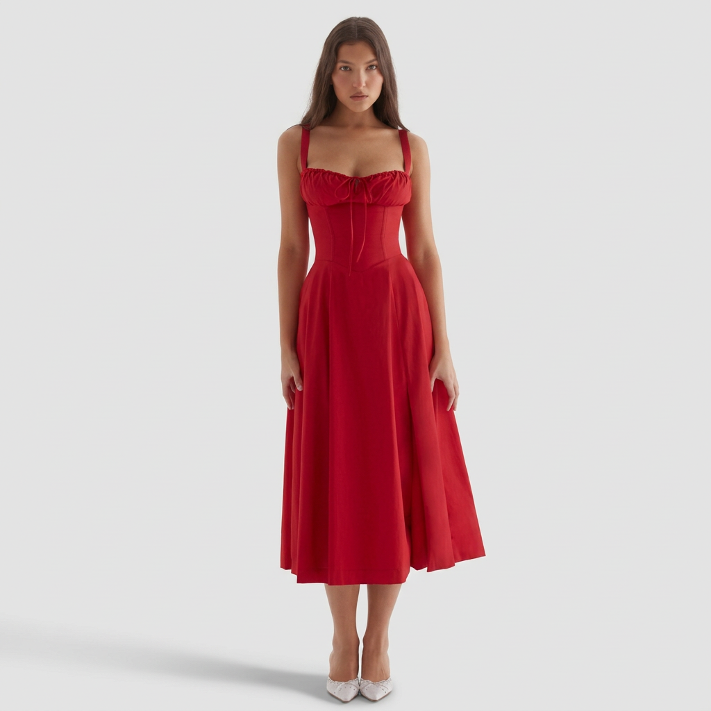 Luana - Elegantne Maxi Kleid