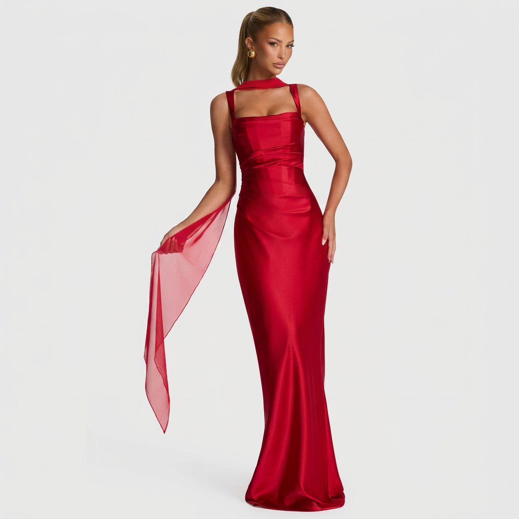 Luana - Elegantne Maxi Kleid