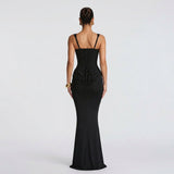 Maria - Elegantne Maxi Kleid