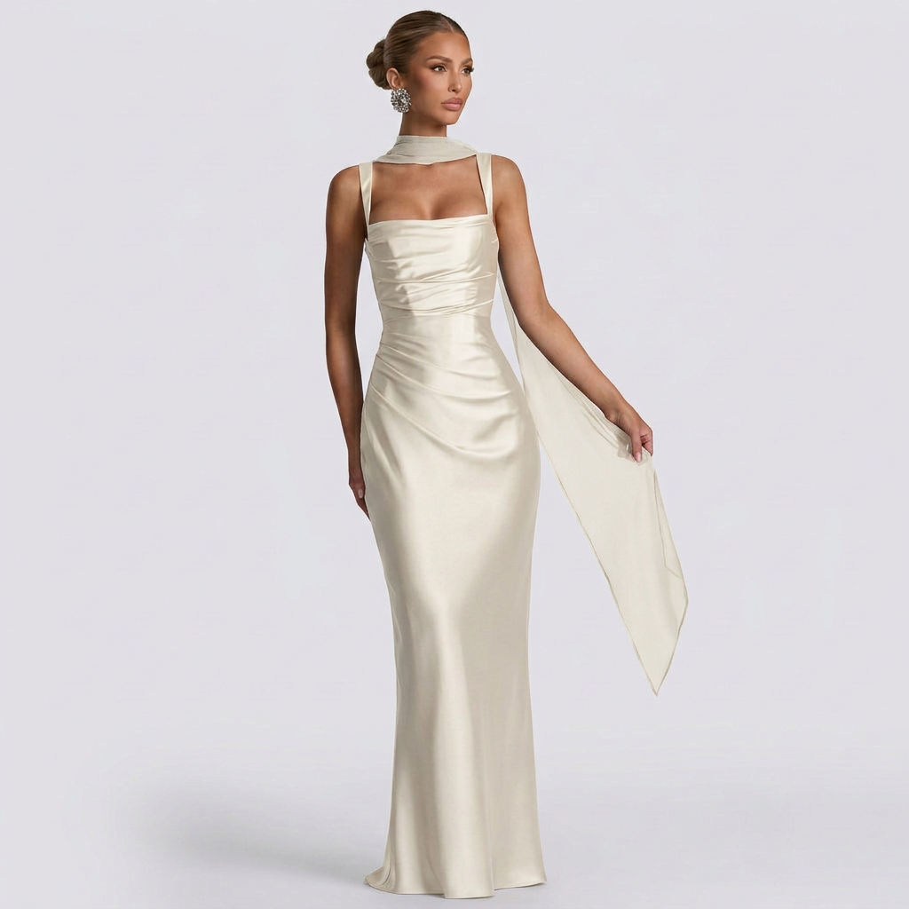 Luana - Elegantne Maxi Kleid
