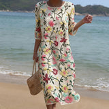 Rebeca - Lilleline Naiste Kleid