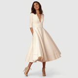 Laura - Naiste Midi Kleid