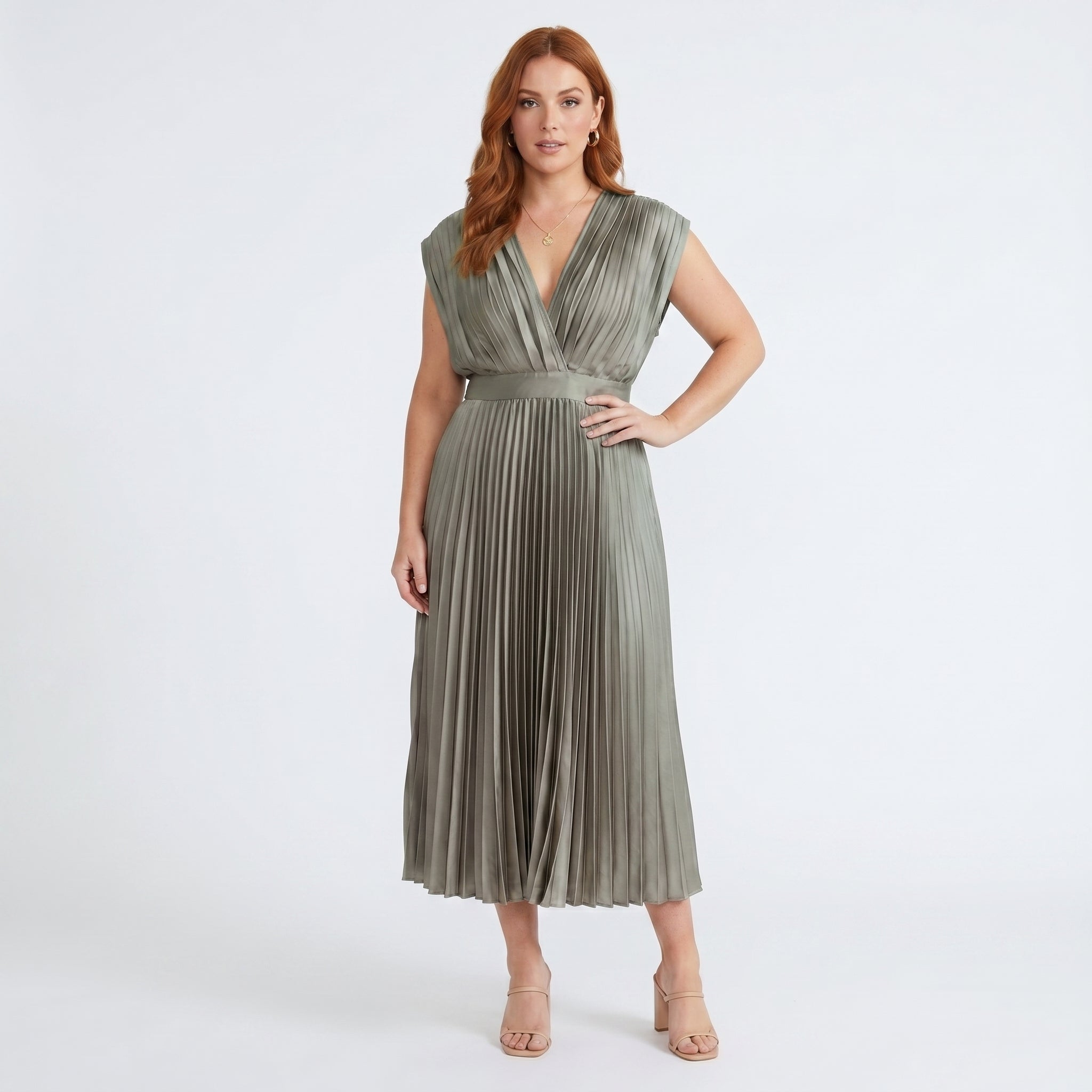 Eduarda - Elegantne midi kleit