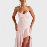 Samira - Maxi Roosa Kleit
