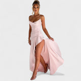 Samira - Maxi Roosa Kleid